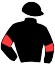 Noire avec logo, m. noires, cout. et brasssards rouges-bl.